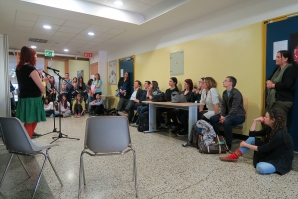 Im Gespräch mit etablierten Kollegen, 16. 4. 2015 (Ljubljana)